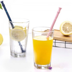 Ống hút silicon có thể gập lại