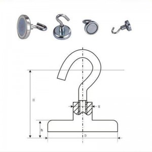 Ganchos de ímã redondo forte de Fabricante de Trung Quốc.