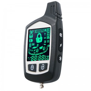 Hai chiều LCD lấy xe báo động mã và lấy chìa khóa từ xa