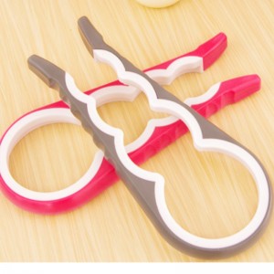Silicone mở nút chai đa năng bốn trong một mở an toàn trong nước có thể mở chống trượt và mở nắp chai