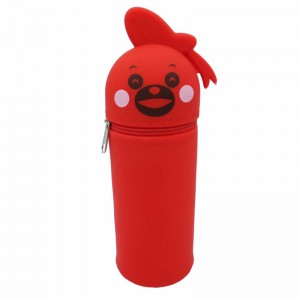 Thời trang mới Silicone trường hợp bút chì văn phòng phẩm