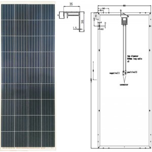 MODULE MONOCRYSTALLINE HIỆU SUẤT CAO SYP150P -170P / 5BB 36C ELL POLYCRYSTALLINE MODULE
