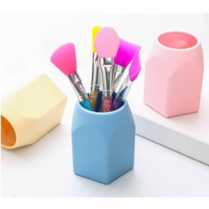 Silicone trang điểm ống Sáng tạo đơn giản penholder silicone trang điểm bút văn phòng cung cấp bộ sưu tập thực tế của đồ trang trí nhà penholder đồ nội thất nhỏ