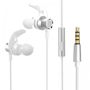 Chất lượng âm thanh nổi bass sâu tốt trong tai Earbud có dây HiFi