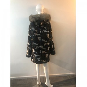 CAMO HATED COAT RLWPC0039