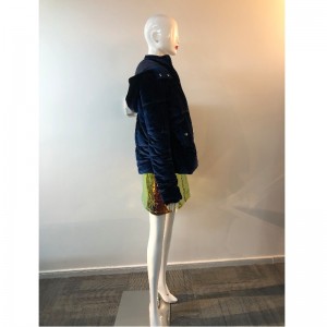 VELVET PUFFER COAT RLWPC0044