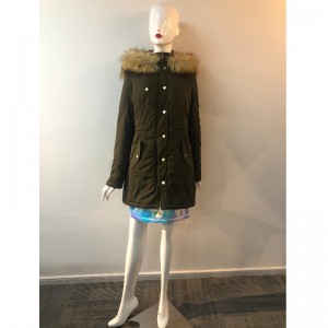 LAKIES 'KHAKI COAT COAT RLWPC0048