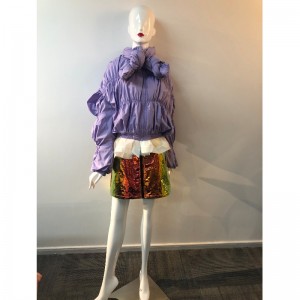 COAT PADDED CỦA LADIES TRONG PURPLE RLWPC0050
