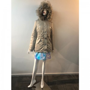 CHAMPAGNE HATED COAT RLWPC0059