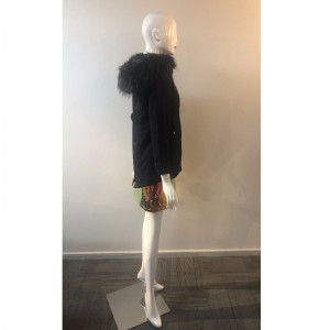 COAT HADED 'LADIES IN BLACK RLWPC0064