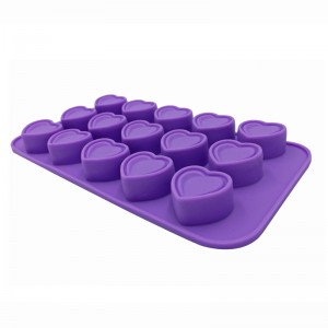 Sweet Love Silicone Heart Shape Khuôn sô cô la