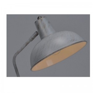 Đèn bàn với chức năng điều chỉnh bóng kim loại và vàng trắng chải