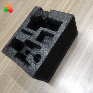 chất lượng cao tùy chỉnh khuôn chết cắt gói epe bên trong bọt chống sốc đầy màu sắc chèn epe bọt cho vật liệu đóng gói chai rượu