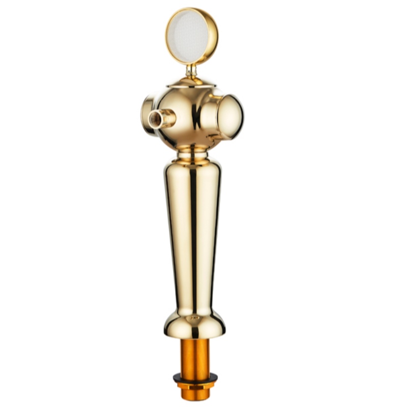 PVD Brass 5 vòi Vase Shape Beer Tower cho nhà hàng