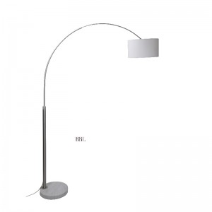 Đèn sàn với chân đế bằng đá cẩm thạch