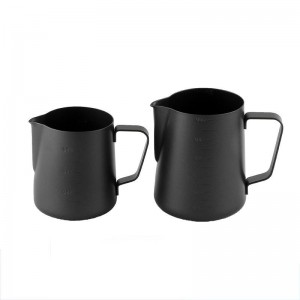 bán bình sữa nghệ thuật pha cà phê nóng với 350/600/900 ml với cân đo