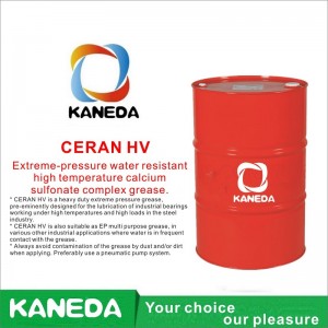 KANEDA CERAN HV Mỡ phức hợp canxi sulfonate chịu nhiệt độ cao chịu nước.