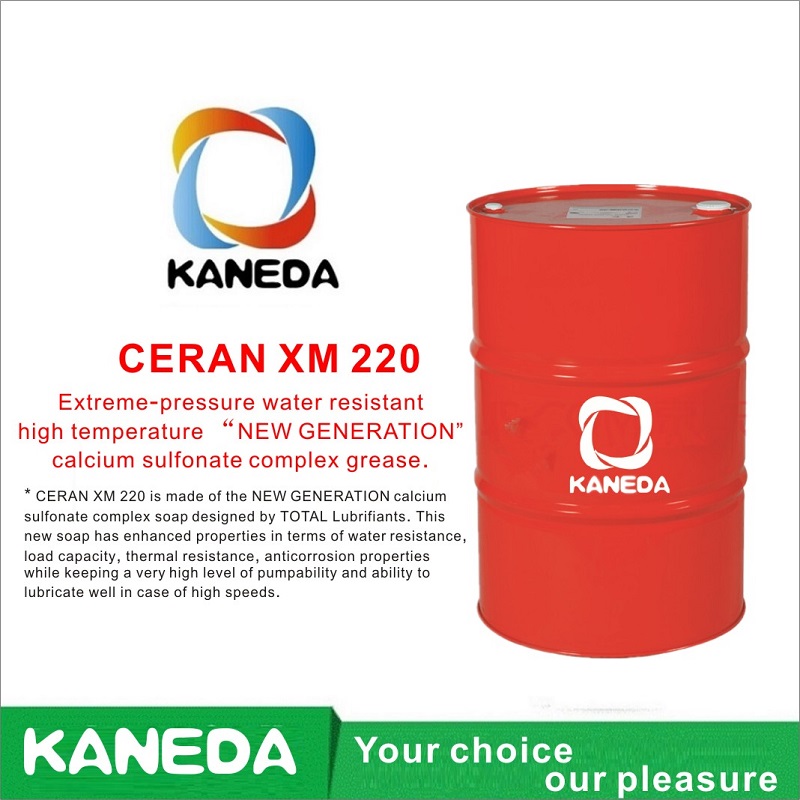 KANEDA BRAN XM 220 Hỗ trợ nước kháng nhiệt độ cao cao cao cao cao.  82;NEW GEN and 8921; mỡ phức hợp Canxi sunphát.