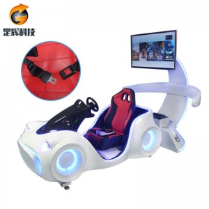 Bán xe đua VR toàn cầu bán thiết bị công viên ba trục