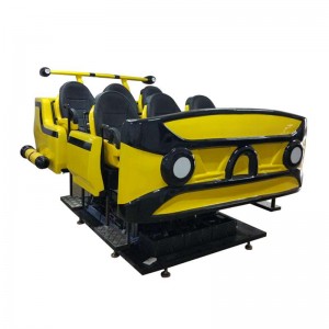 Thiết bị công viên chủ đề mới 6 nền tảng chuyển động giả lập dof 9d vr tàu vũ trụ 6 Ghế 9vr cho gia đình