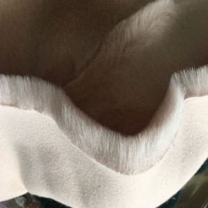 Jacquard điện tử cọc cao giả lông máy dệt kim tròn