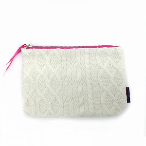 túi mỹ phẩm len