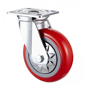 Heavy Duty - Vỏ mạ Chrome với bánh xe TPE màu đen7