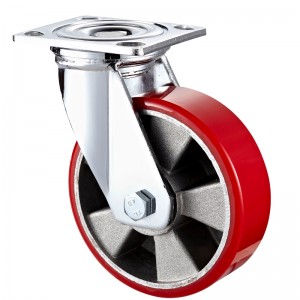 Heavy Duty - Vỏ mạ Chrome với bánh xe TPE màu đen7