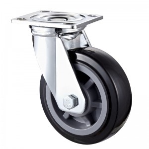 Heavy Duty - Vỏ mạ Chrome với bánh xe TPE màu đen8