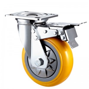 Heavy Duty - Vỏ mạ Chrome với bánh xe TPE màu đen9