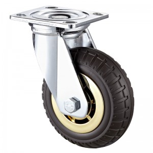 Heavy Duty - Vỏ mạ Chrome với bánh xe TPE màu đen11