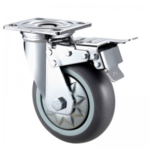 Nhiệm vụ nặng nề - Vỏ mạ Chrome với bánh xe TPE màu đen13