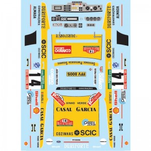 mô hình xe trượt nước decal