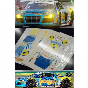 mô hình xe trượt nước decal