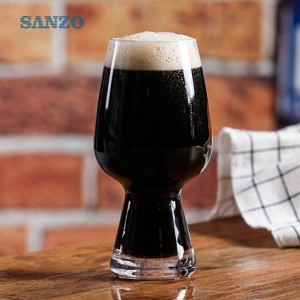 Sanzo Quảng cáo Bia Glass Có Tay cầm Tùy chỉnh Khắc Logo Bia Có thể Glass Pepsi Bia Glass