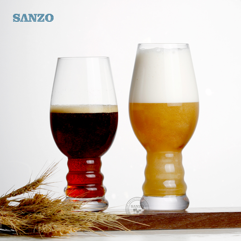Sanzo Bar Creative Crescent Shape Juice Juice Tumbler Glass Tùy chỉnh kích thước Uống Bia Glass Cá nhân Bia Glass