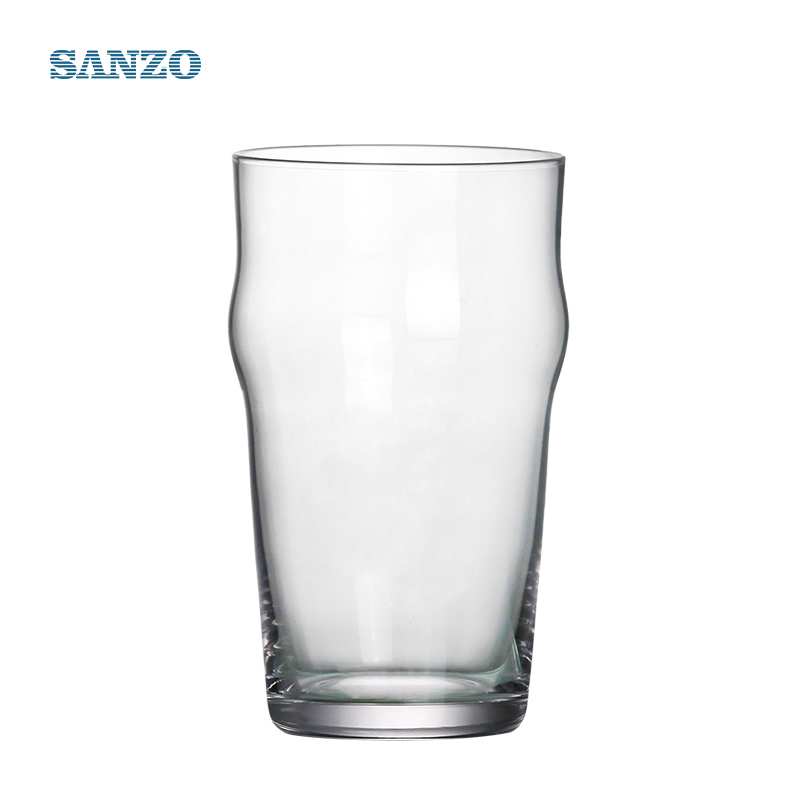 Sanzo Custom Logo Bia Glass Cup Mug Crystal Glass Handmade Bia Stein Cup
