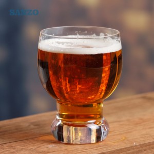 Sanzo 1000ml Bia Bia Mug Cola Bia Glass Cup Lớn Clear Glass Glass Steins