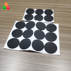 Đông Quan thiết kế kích thước cao su Bàn chân bảo vệ chân cao su