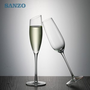SANZO Bohemian Champagne Glass Tùy chỉnh Handmade Glass Cup Cup Khuyến mại Bán nóng Champagne màu Glass