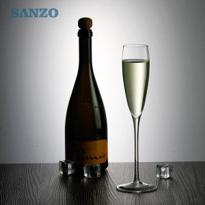 SANZO Blown Glass Champagne Sáo tùy chỉnh Làm bằng tay Champagne Glass Nhựa Champagne