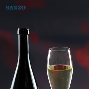 SANZO Blown Champagne Glass Tùy chỉnh tay thổi Sáo Champagne Sáo nhựa