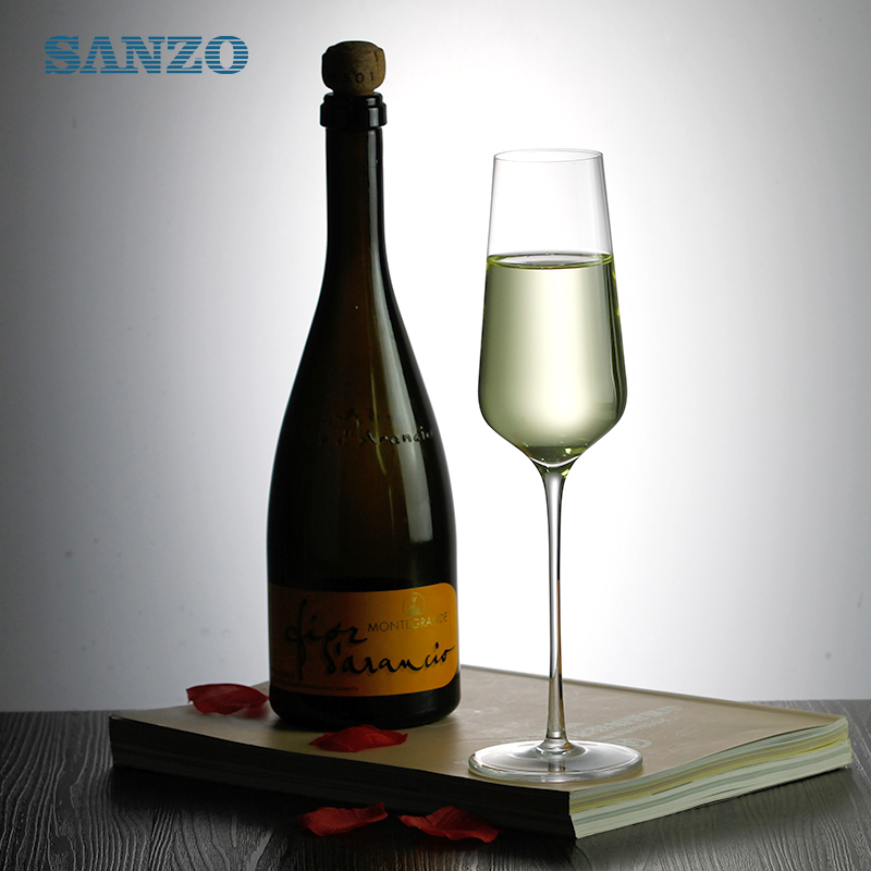 SANZO Black Champagne Glass Tùy chỉnh Sâm-panh Hồng Sâm-panh