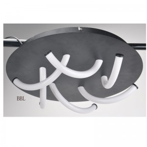 Đèn trần LED với 6 ống acrylic