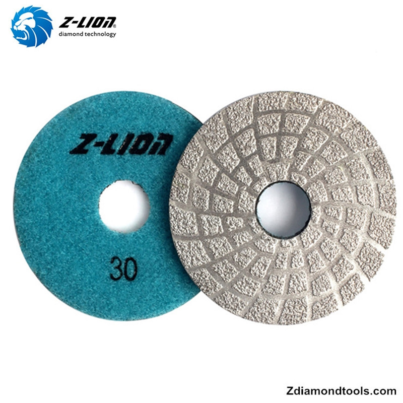 ZL-QH17 4 inch công cụ kim cương được hàn chân không cho đá