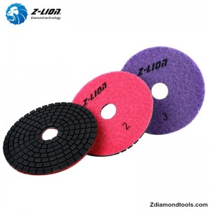 ZL-123A Miếng đánh bóng nhựa kim cương ướt cho đá
