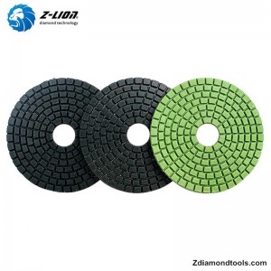 ZL-123A Miếng đánh bóng nhựa kim cương ướt cho đá