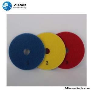 Miếng đánh bóng nhựa kim cương ZL-123S 4 INCH cho dụng cụ bằng đá