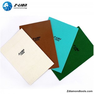 Tấm mài mòn kim cương dẻo ZL-35B cho đá chế tạo