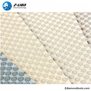 Tấm mài mòn kim cương dẻo ZL-35B cho đá chế tạo